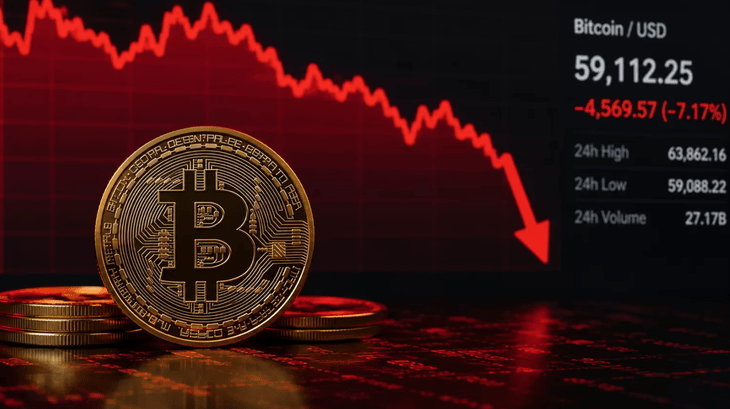 Bitkoin ponovo pao ispod 60.000 dolara: kripto tržište u odbrani
